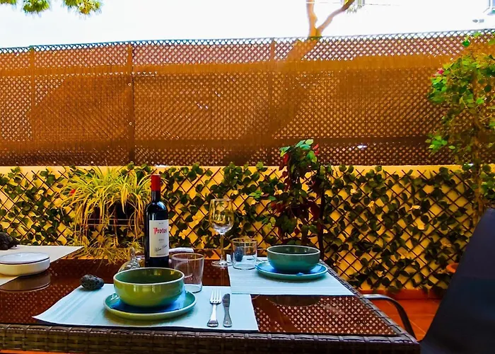 アパート 3p Piscina, Paz Y Patio Privado フエンヒロラ